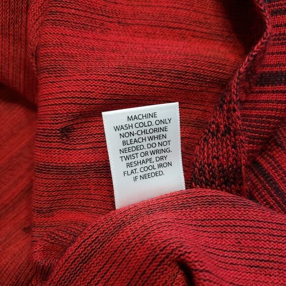 Candie’s Red Knit Flared Sweater Dress Medium - Picture 12 of 14